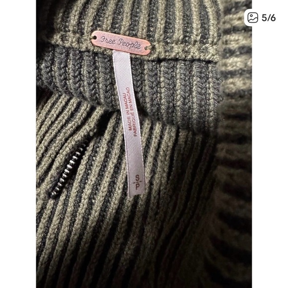 Free People Sage Ribbed Knit Sweater - Picture 2 of 3